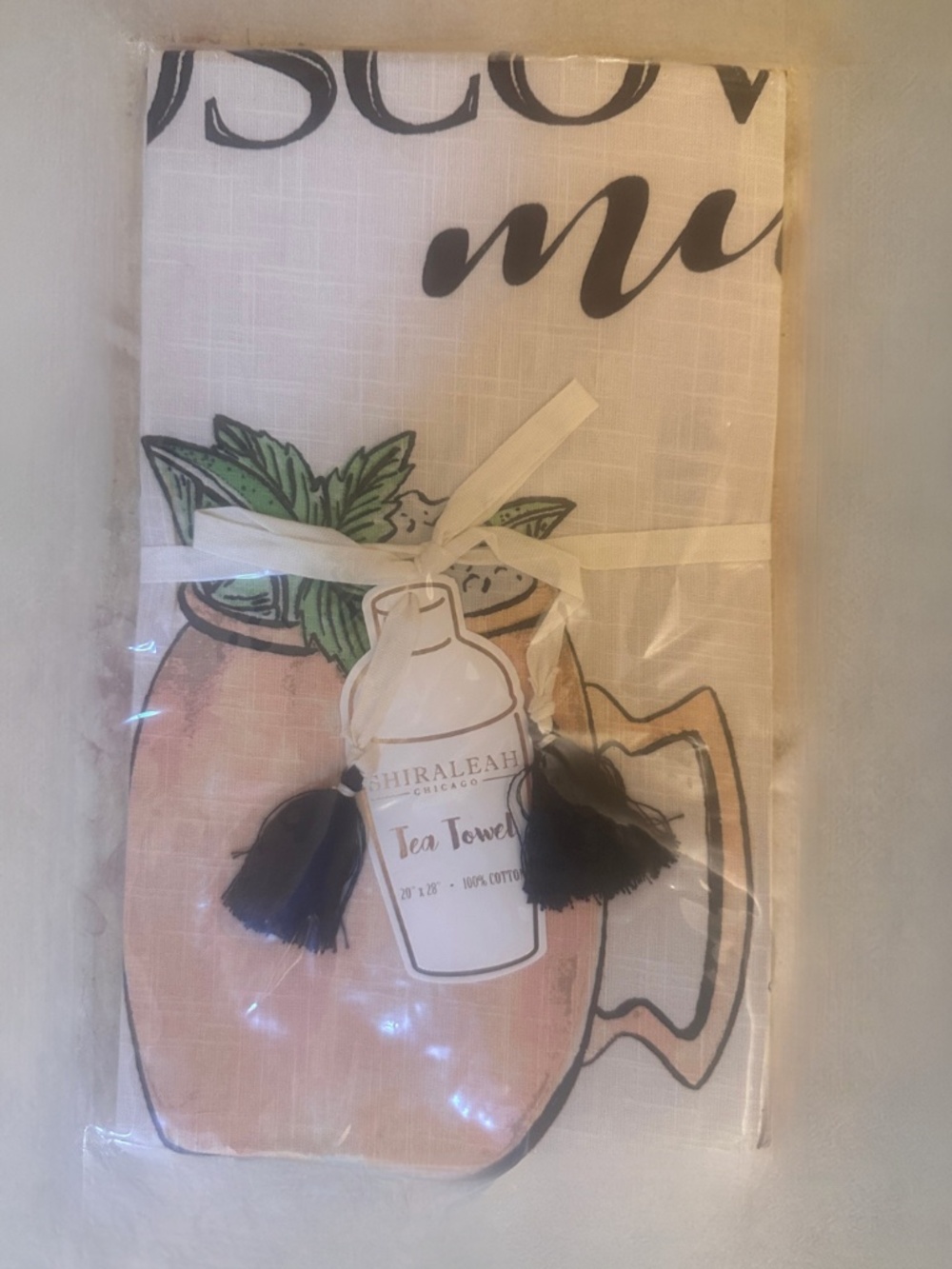 NEW Shiraleah Moscow Mule Tea Towel
